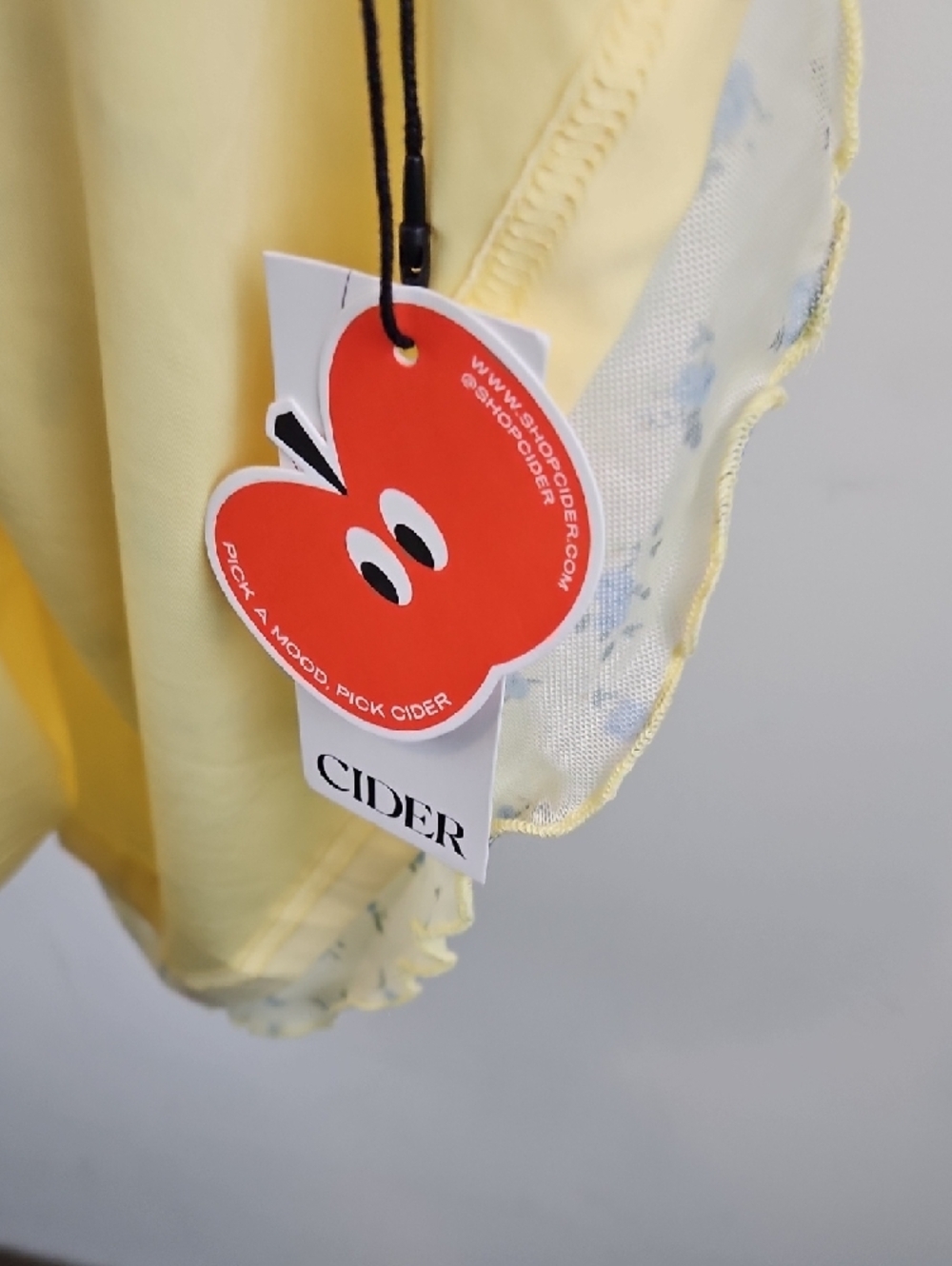 Cider Yellow Floral Midi Dress Size XL - Picture 7 of 7